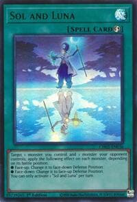 Sol and Luna - THE CHRONICLES DECK: Spirit Charmers (All-Foil Edition) - YuGiOh card