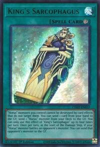 King's Sarcophagus - THE CHRONICLES DECK: Spirit Charmers (All-Foil Edition) - YuGiOh card