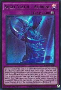 Angel Statue - Azurune - THE CHRONICLES DECK: Spirit Charmers (All-Foil Edition) - YuGiOh card