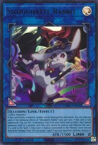 Silhouhatte Rabbit - THE CHRONICLES DECK: Spirit Charmers (All-Foil Edition) - YuGiOh card