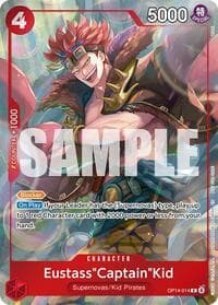 Eustass"Captain"Kid - OP14-014 (Dash Pack) - The Azure Sea's Seven - One Piece Card Game card
