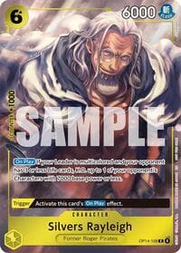 Silvers Rayleigh (Dash Pack) - The Azure Sea's Seven - One Piece Card Game card