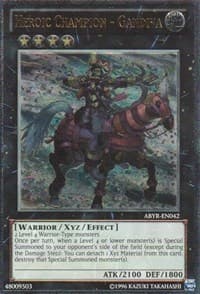 Heroic Champion - Gandiva (UTR) - Abyss Rising - YuGiOh card