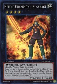 Heroic Champion - Kusanagi - Abyss Rising - YuGiOh card