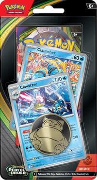 Perfect Order Premium Checklane Blister [Clawitzer Line] - ME03: Perfect Order - Pokemon card