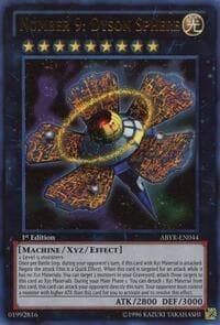 Number 9: Dyson Sphere - Abyss Rising - YuGiOh card