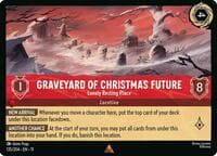 Graveyard of Christmas Future - Lonely Resting Place - Winterspell - Disney Lorcana card