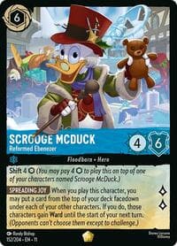 Scrooge McDuck - Reformed Ebenezer - Winterspell - Disney Lorcana card