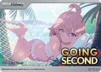 Going Second (Takanashi Hoshino (Swimsuit)) - Blue Archive - Weiss Schwarz card
