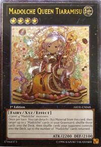 Madolche Queen Tiaramisu (UTR) - Abyss Rising - YuGiOh card