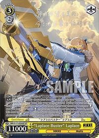 "Laplace Buster" Laplace (SP) (Silver Stamp) - GODDESS OF VICTORY: NIKKE - Weiss Schwarz card