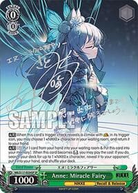 Anne: Miracle Fairy (SP) (Silver Stamp) - GODDESS OF VICTORY: NIKKE - Weiss Schwarz card