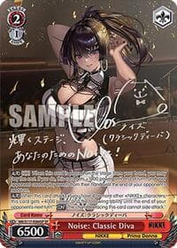 Noise: Classic Diva (SP) (Silver Stamp) - GODDESS OF VICTORY: NIKKE - Weiss Schwarz card