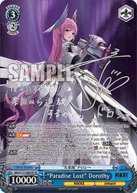"Paradise Lost" Dorothy (SP) (Silver Stamp) - GODDESS OF VICTORY: NIKKE - Weiss Schwarz card