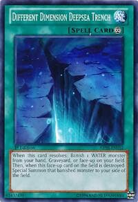 Different Dimension Deepsea Trench - Abyss Rising - YuGiOh card