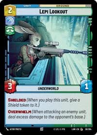Lepi Lookout - A Lawless Time - Star Wars: Unlimited card