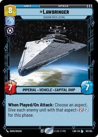 Lawbringer - Shadow Over Lothal - A Lawless Time - Star Wars: Unlimited card