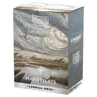 Dragon Shield Landfall Series Dual Matte: Standard Art Sleeves - Marsh Flats (100-Pack) - Dragon Shield Card Sleeves - Card Sleeves card
