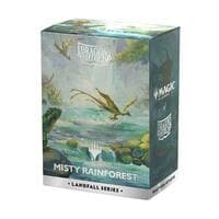 Dragon Shield Landfall Series Dual Matte: Standard Art Sleeves - Misty Rainforest (100-Pack) - Dragon Shield Card Sleeves - Card Sleeves card