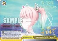 Yumenokessho PASTEL [Singer] (Foil) - Bushiroad Event Cards - Weiss Schwarz card