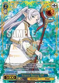 Frieren Dozing Off (SFN/S108-PE02EX) - Bushiroad Event Cards - Weiss Schwarz card