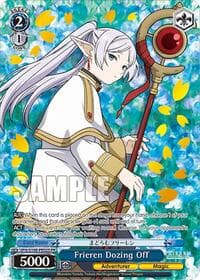 Frieren Dozing Off (Foil) - Bushiroad Event Cards - Weiss Schwarz card