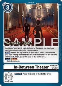In-Between Theater - Time Stranger Release Event Cards - Digimon Card Game card