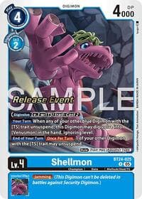 Shellmon - Time Stranger Release Event Cards - Digimon Card Game card