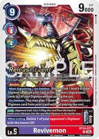 Revivemon - Time Stranger Release Event Cards - Digimon Card Game card