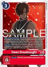 Owen Dreadnought - Time Stranger Release Event Cards - Digimon Card Game card