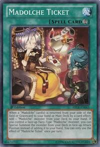 Madolche Ticket - Abyss Rising - YuGiOh card