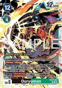 Ouryumon - Time Stranger Release Event Cards - Digimon Card Game card