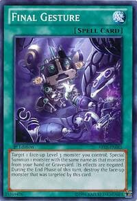 Final Gesture - Abyss Rising - YuGiOh card