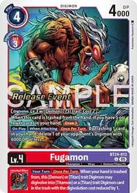 Fugamon - Time Stranger Release Event Cards - Digimon Card Game card