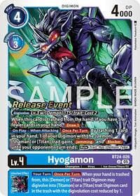 Hyogamon - Time Stranger Release Event Cards - Digimon Card Game card
