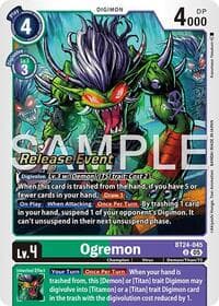 Ogremon - Time Stranger Release Event Cards - Digimon Card Game card