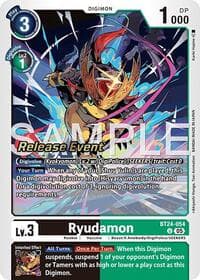 Ryudamon - Time Stranger Release Event Cards - Digimon Card Game card