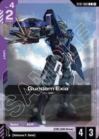 Gundam Exia (ST07 Release Event) - Gundam Promotional Cards - Gundam Card Game card