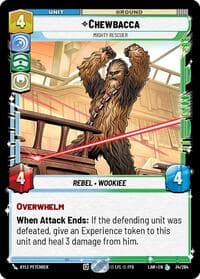 Chewbacca - Mighty Rescuer - A Lawless Time - Star Wars: Unlimited card