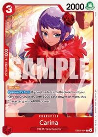 Carina - Extra Booster: One Piece Heroines Edition - One Piece Card Game card