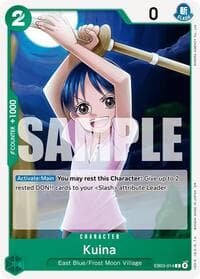 Kuina - Extra Booster: One Piece Heroines Edition - One Piece Card Game card