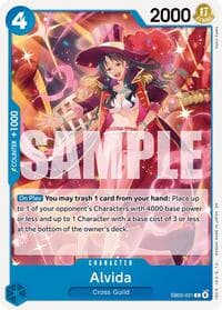 Alvida - Extra Booster: One Piece Heroines Edition - One Piece Card Game card