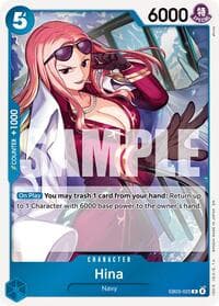 Hina - Extra Booster: One Piece Heroines Edition - One Piece Card Game card