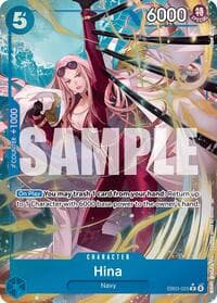 Hina (Alternate Art) - Extra Booster: One Piece Heroines Edition - One Piece Card Game card