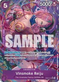 Vinsmoke Reiju (Alternate Art) - Extra Booster: One Piece Heroines Edition - One Piece Card Game card