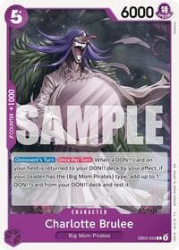 Charlotte Brulee - Extra Booster: One Piece Heroines Edition - One Piece Card Game card
