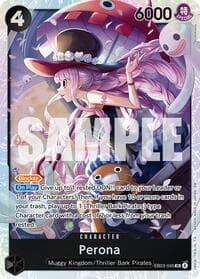 Perona (045) - Extra Booster: One Piece Heroines Edition - One Piece Card Game card