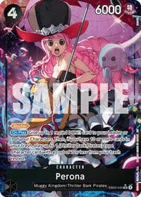 Perona (045) (Alternate Art) - Extra Booster: One Piece Heroines Edition - One Piece Card Game card