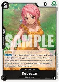Rebecca - Extra Booster: One Piece Heroines Edition - One Piece Card Game card