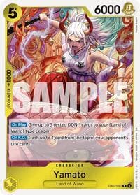 Yamato - Extra Booster: One Piece Heroines Edition - One Piece Card Game card